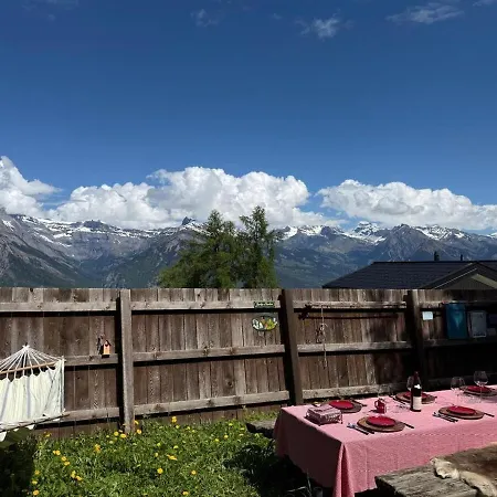 Authentique Familial Alpehytte Nendaz