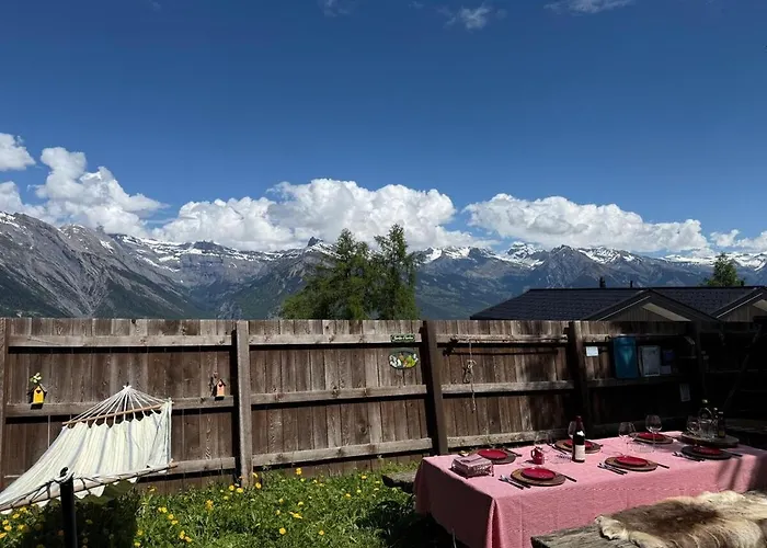 Authentique Familial Chalet Nendaz